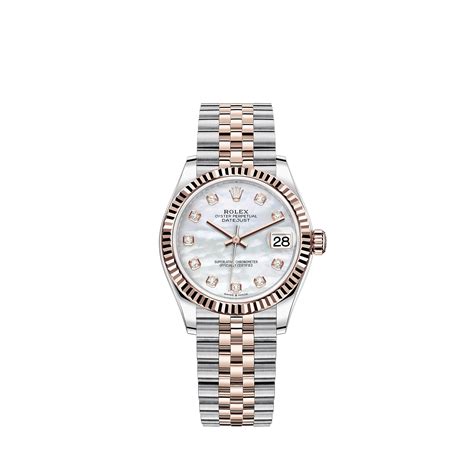 Rolex Datejust 31 Uhr: Edelstahl Oystersteel und Everose